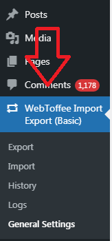 export wp users