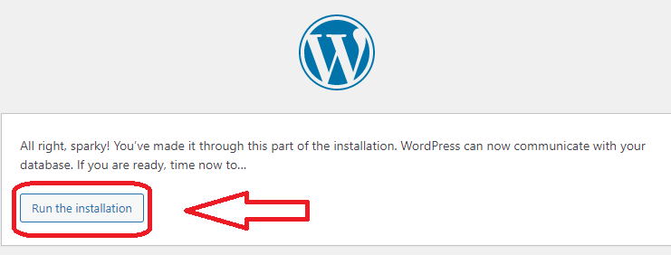 install wp